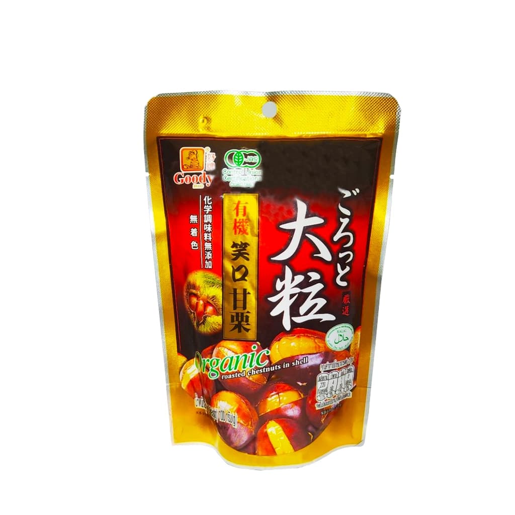 กู๊ดดี้ เกาลัดคั่วแบบมีเปลือก 100ก.