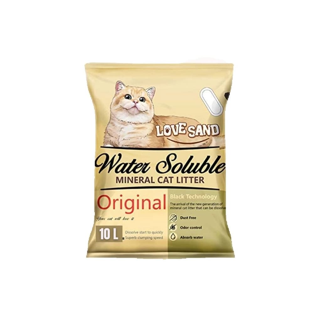 LOVE SAND FLUSHABLE CAT LITTER  (10L)