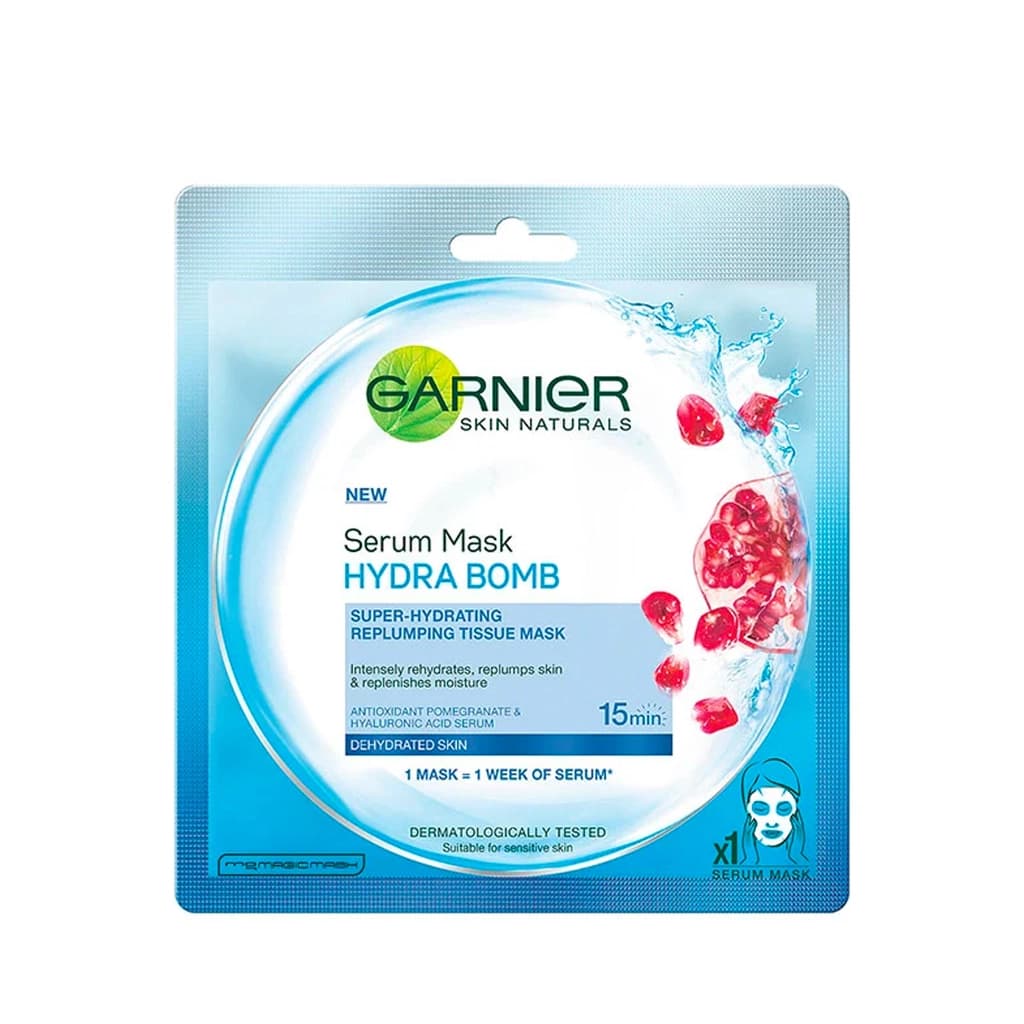 Garnier Serum Mask Hydra Bomb Super Hydrating Replumping 32G.