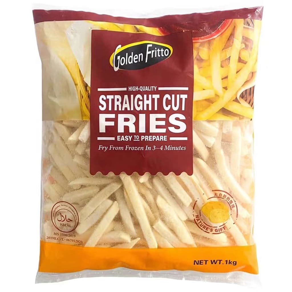 Golden Fritto Regular Fries 3/8 1kg/12