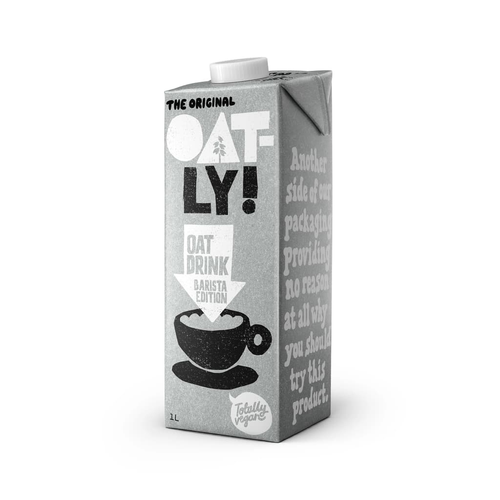 Oatly Oat Drink Barista Edition 1,000 ml.