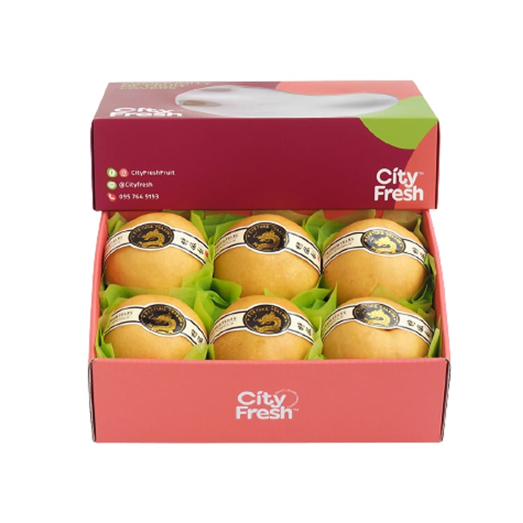 กูร์เมต์ เฟรช สาลี่หิมะ กล่องของขวัญ 1X6 แพ็ค