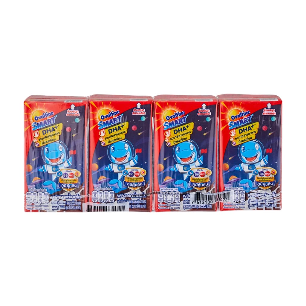 Ovaltine UHT Smart Malt 110ML. Pack 4