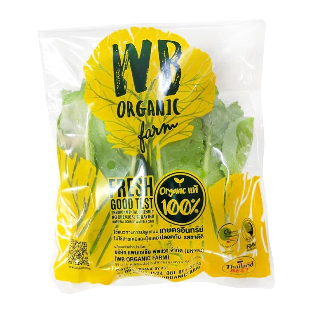 ดับเบิ้ลยูบี คอสเขียวออร์แกนิค 140 กรัม