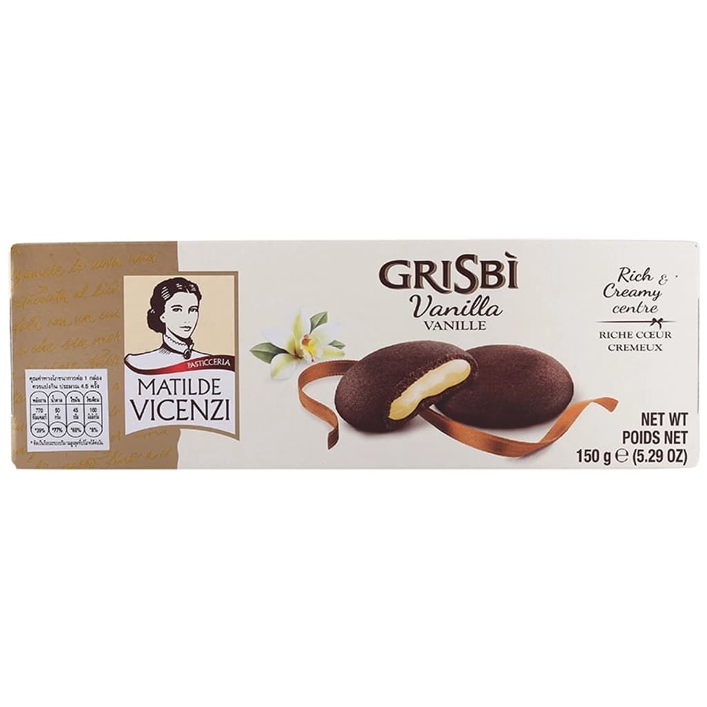 Vicenzi Grisbi Classic Chocolate 150G.