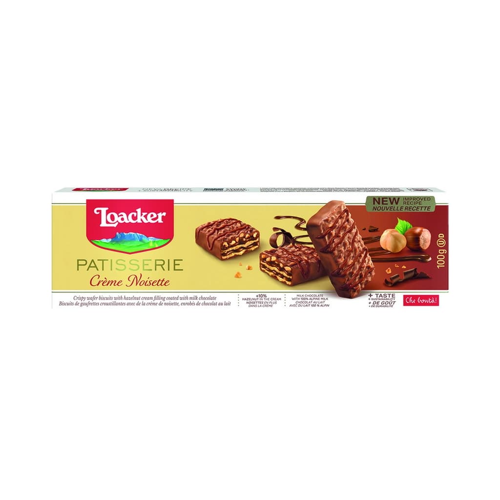 Loacker Gran Pasticceria Creme Noisette 100G.