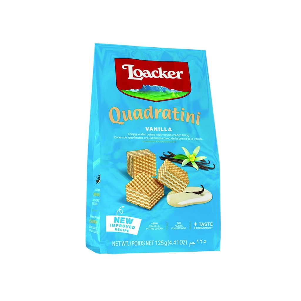 Loacker Vanilla Wafer 125G. 
