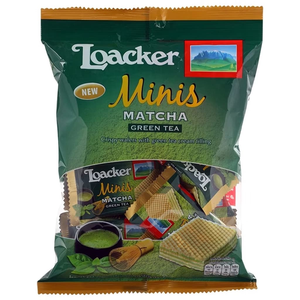 Loacker Minis Matcha 80G.