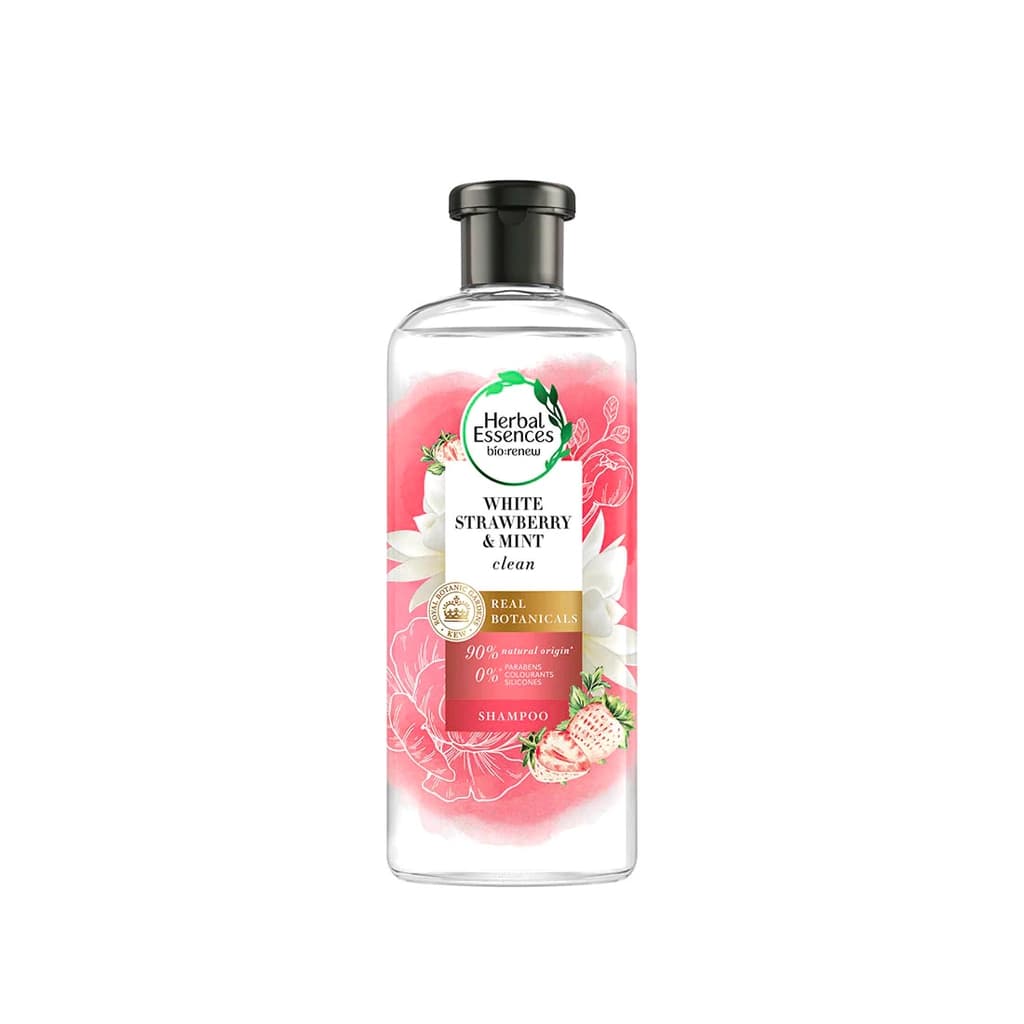 Herbal Essence Clean White Strawberry & Sweet Mint Shampoo 400ML.