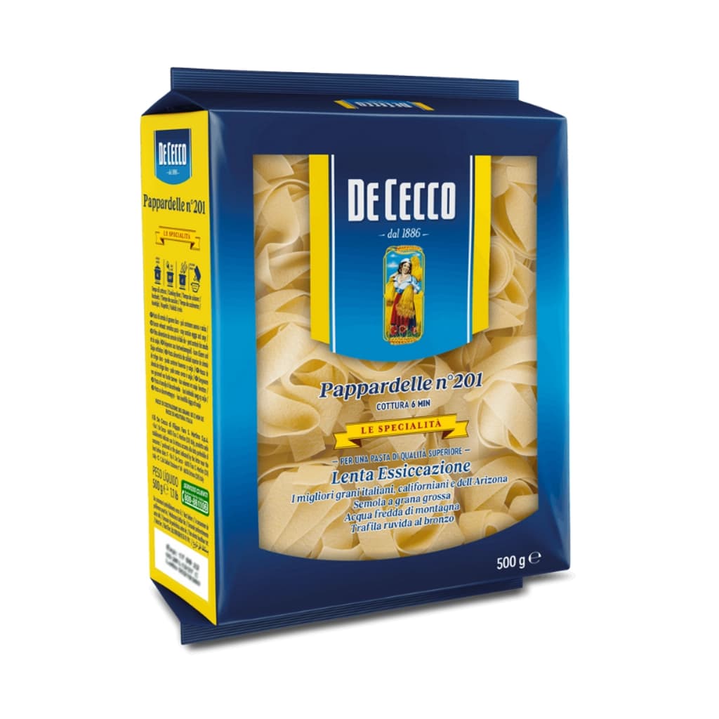 De Cecco Pappardelle Nidi Semola 500G.