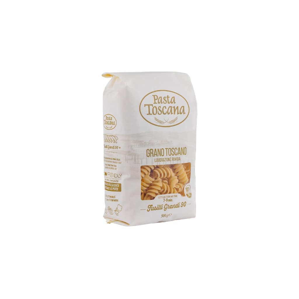 PASTA TOSCANA FUSILLI GRANDI 500G.