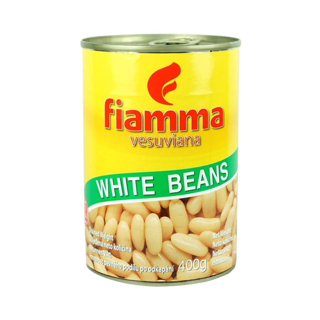 Fiamma Vesuviana Boiled White Beans in Brine 400G.