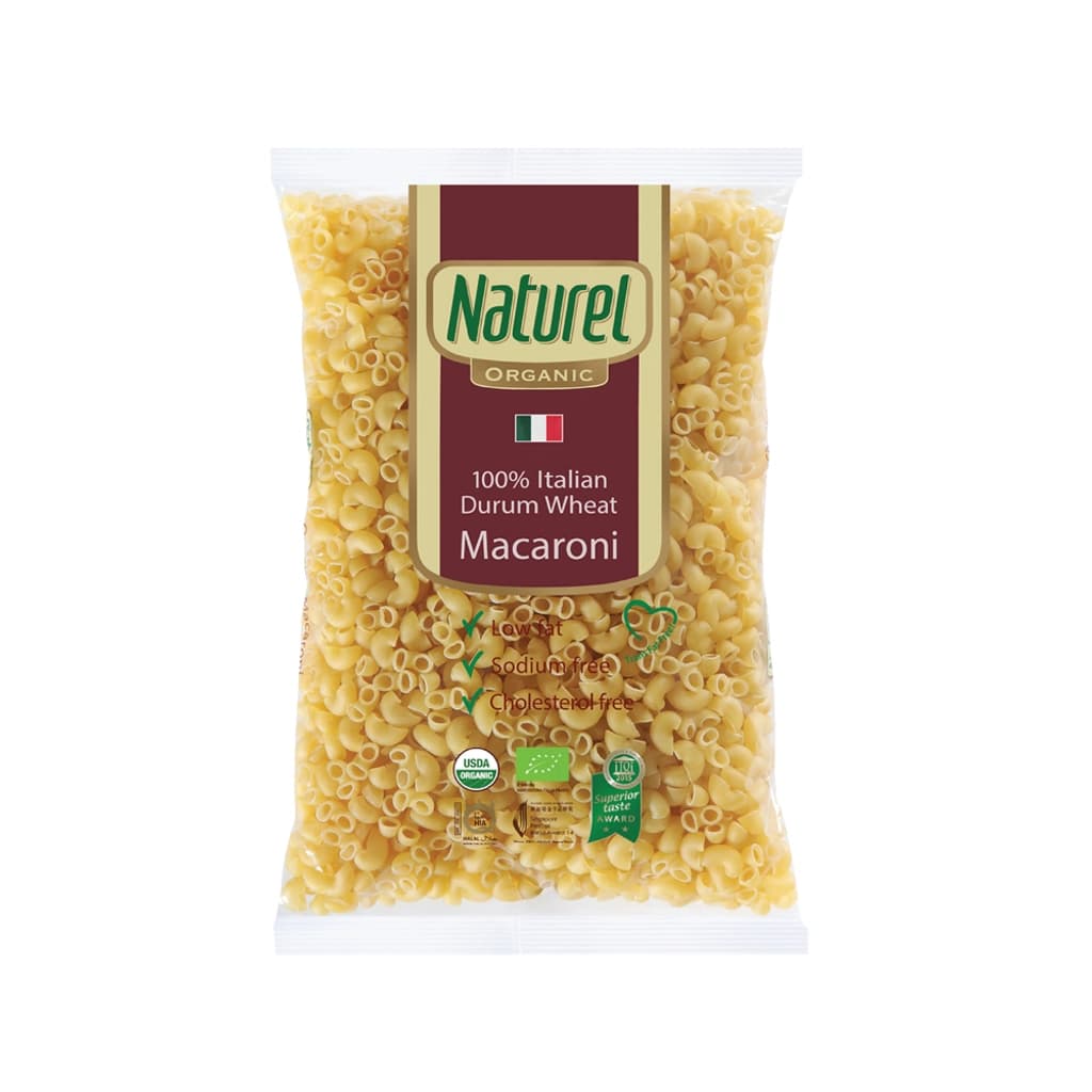 Naturel Ittlian Durum Wheat Macaroni500g