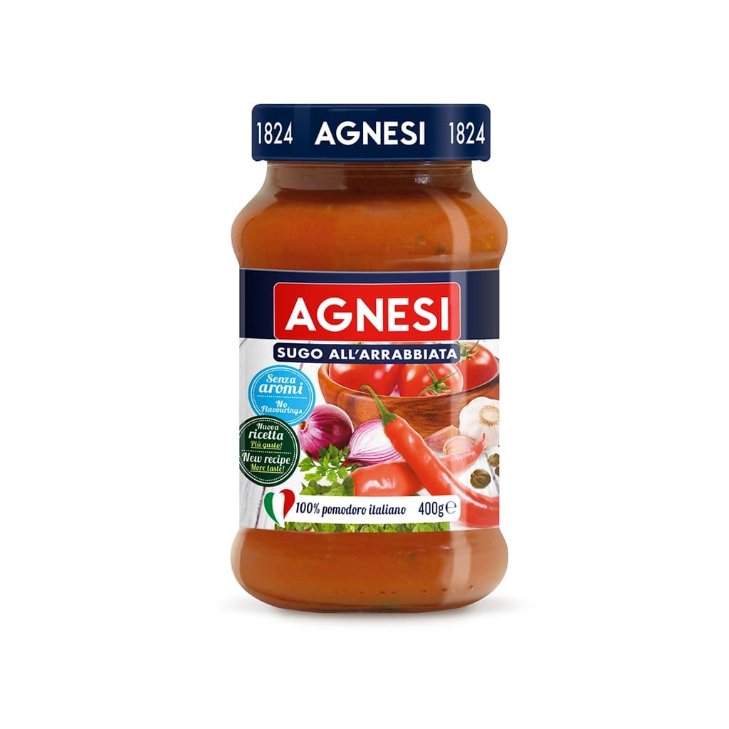 Agnesi Arrabbiata Pasta Sauce 400G.
