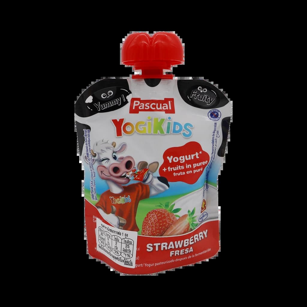 Pascual Yogikids Strawberry 80G.