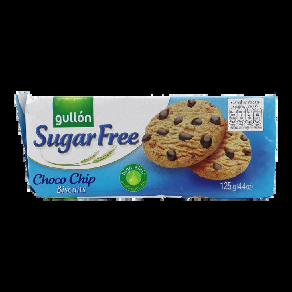 Gullon Sugar Free Chocochip Biscuits125G