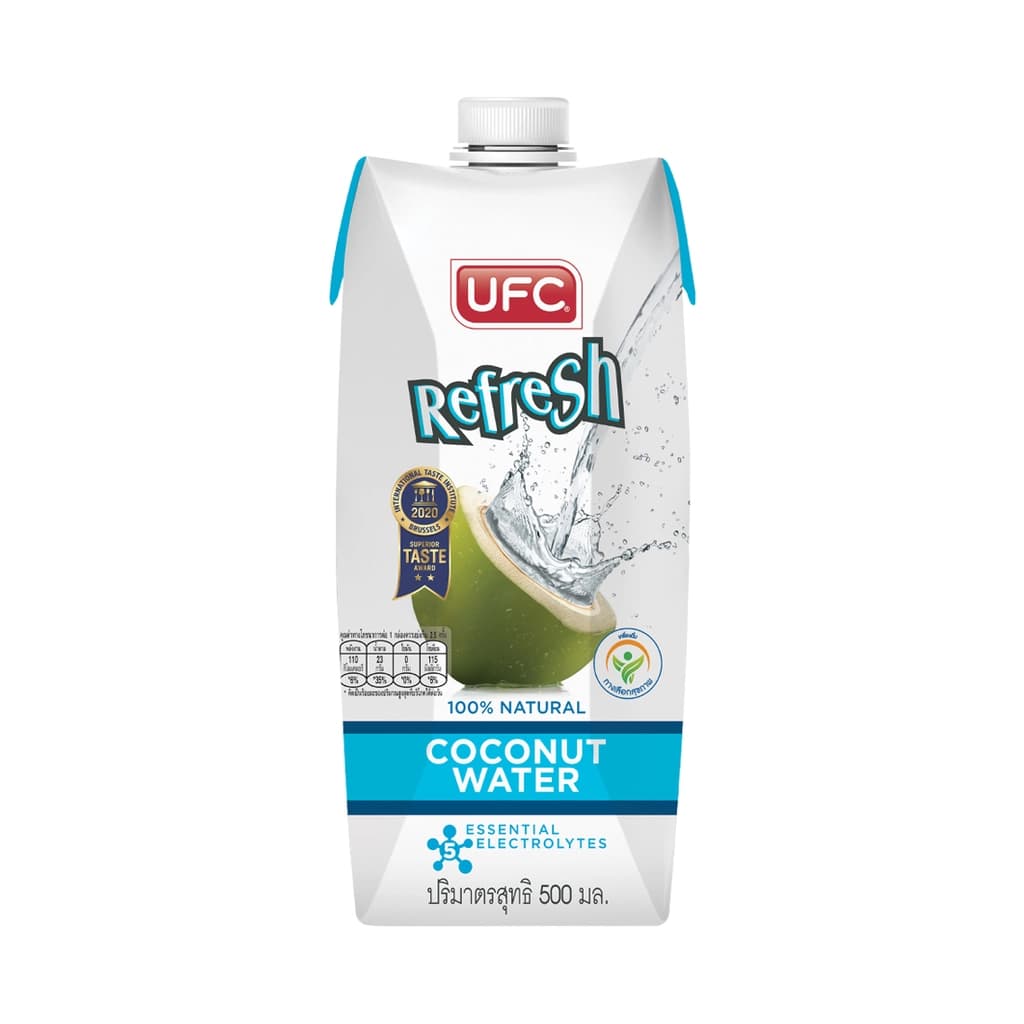 UFC Refresh Coconut Water 100percent 500ML.