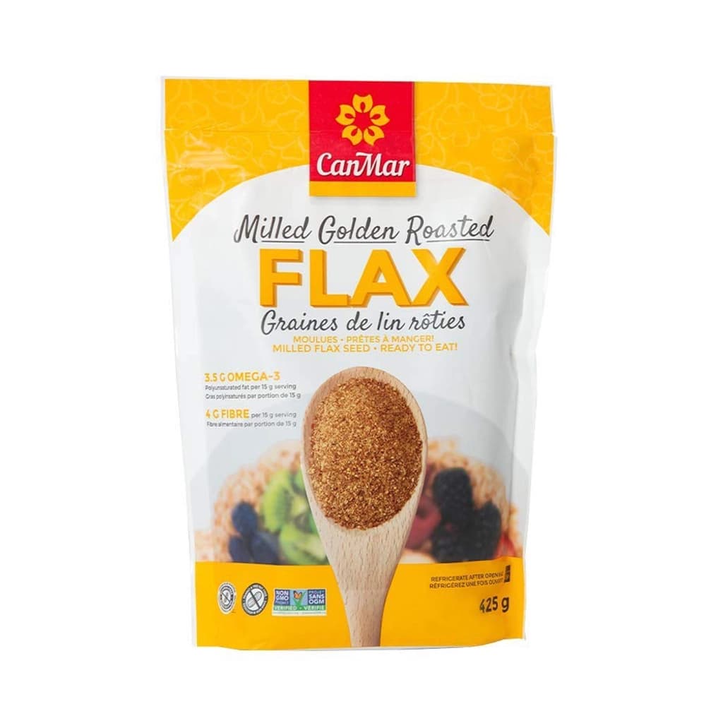 Canmar Milled Golden Roasted Flax 425G