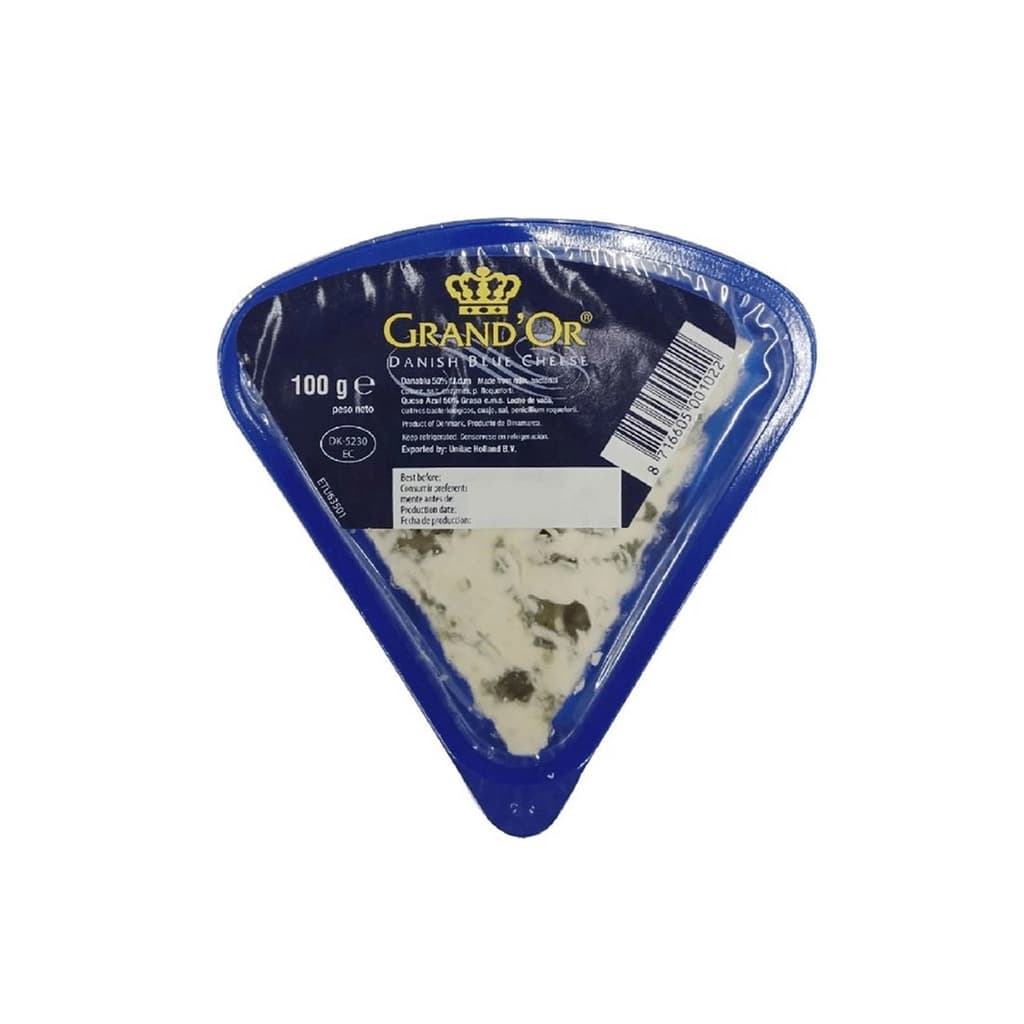 Grand'Or Danish Blue Cheese 100G.