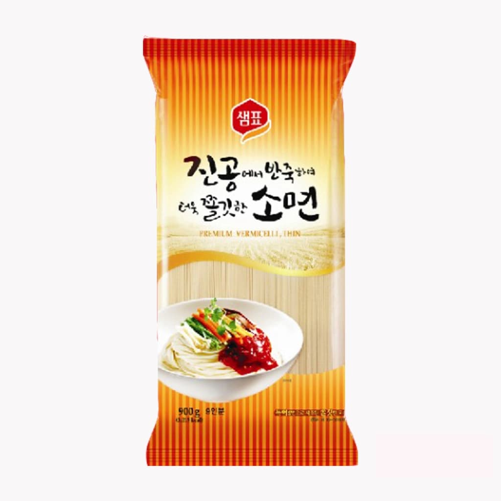 Sempio Somyeon Wheat Noodles Soft and Thick 900G.