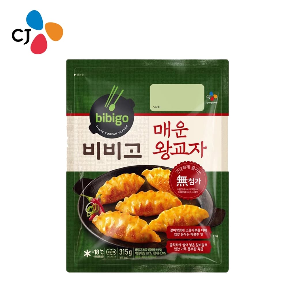 CJ Bibigo Spicy Dumpling 315G.
