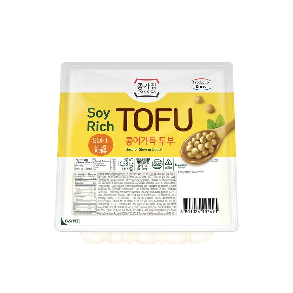 Prothai Jongka Soi Rich Tofu Soft 300G.