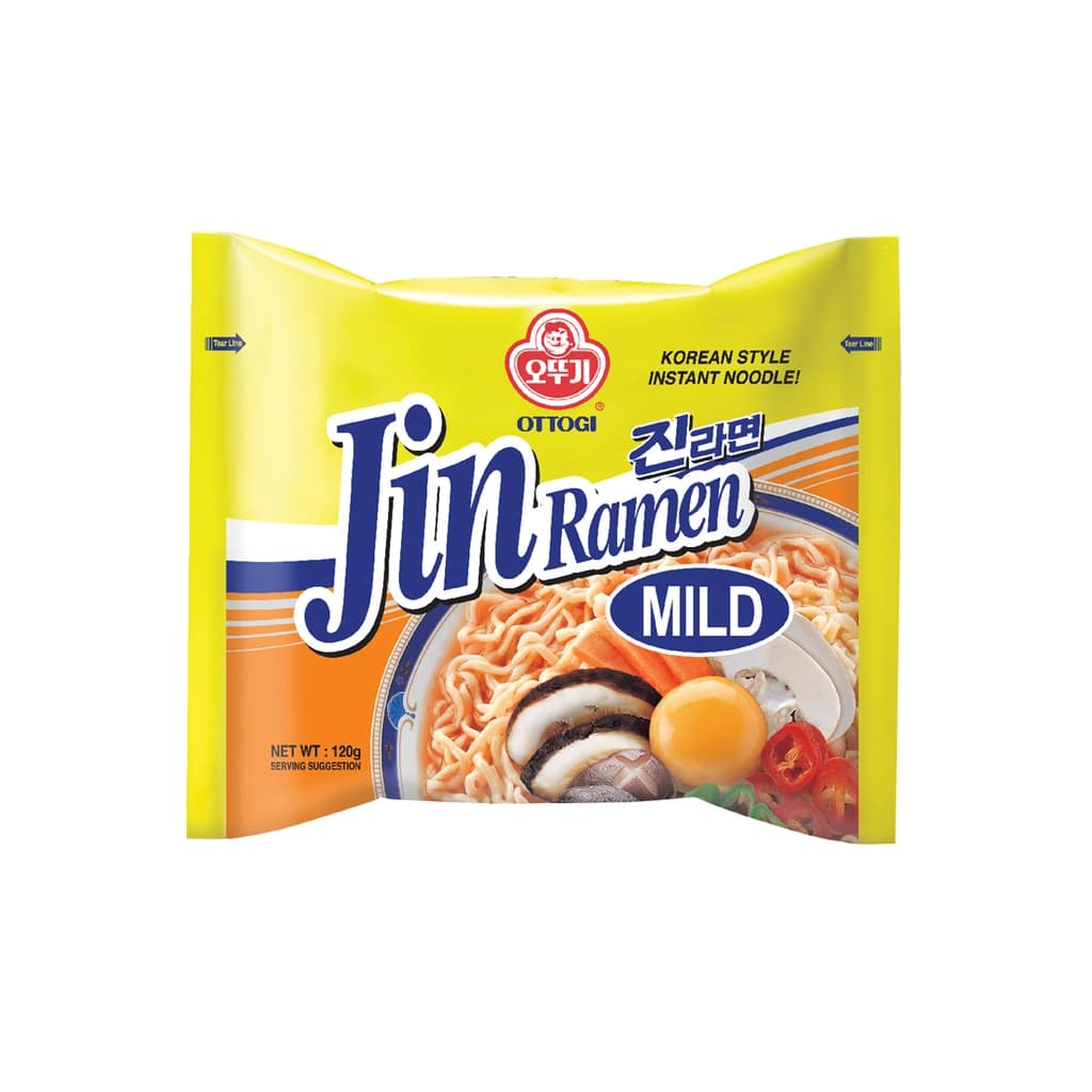 Ottogi Jin Ramen Mild 120G.