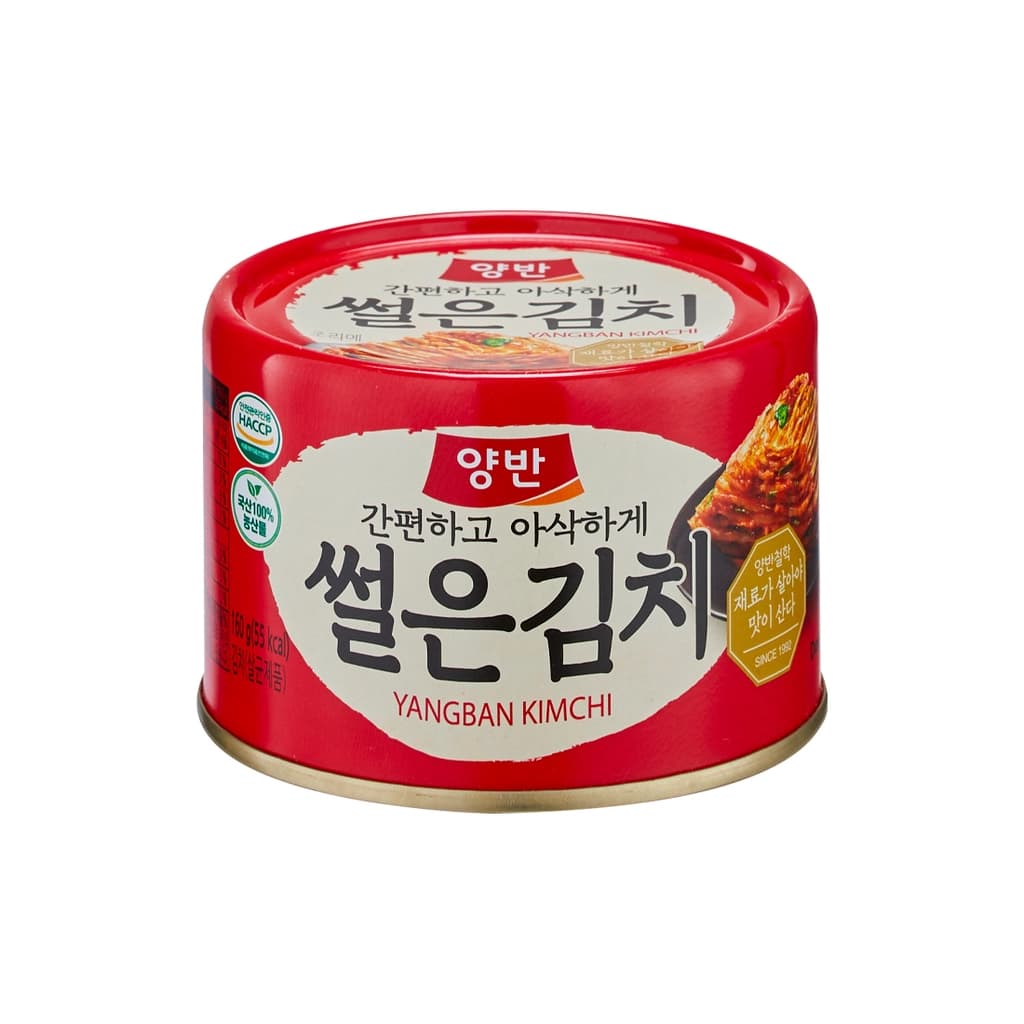 ยังบัน กิมจิบรรจุกระป๋อง 160กรัม