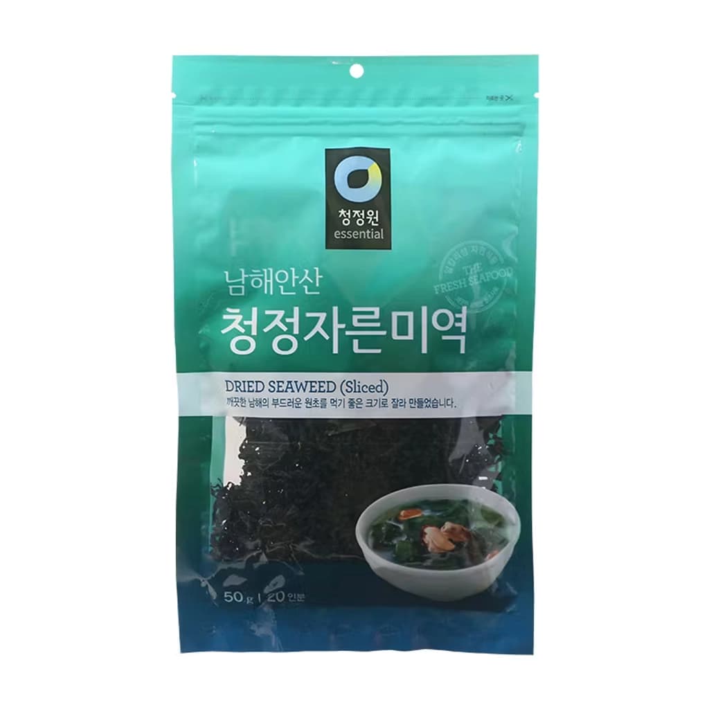 Chungjungwon Sliced Dried Seaweed 50G.