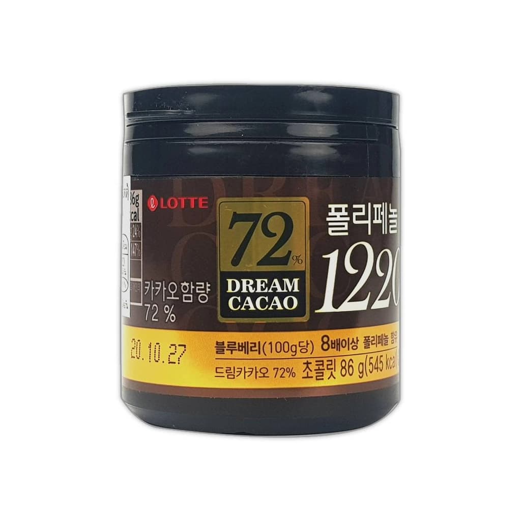 Lotte Cream Cacao 72% 86G.