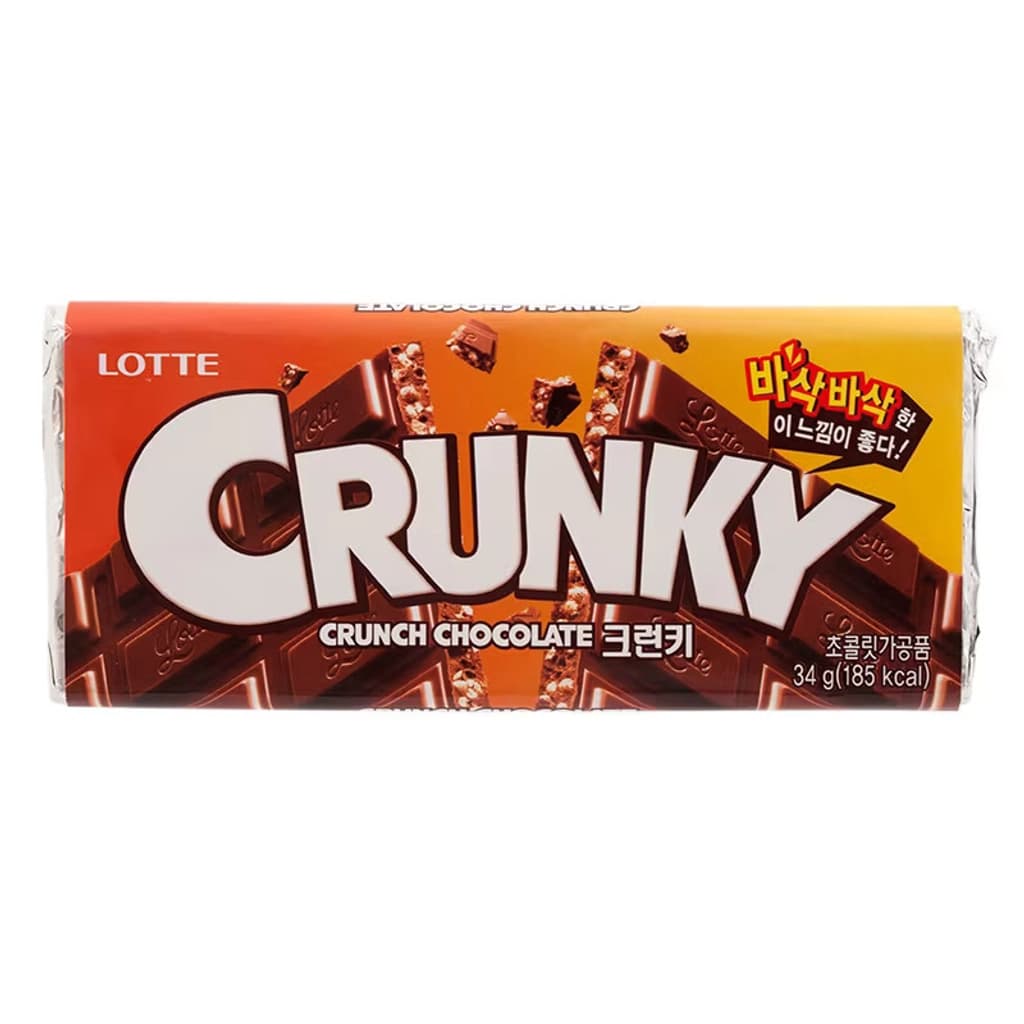 Lotte Crunky Stick Choco