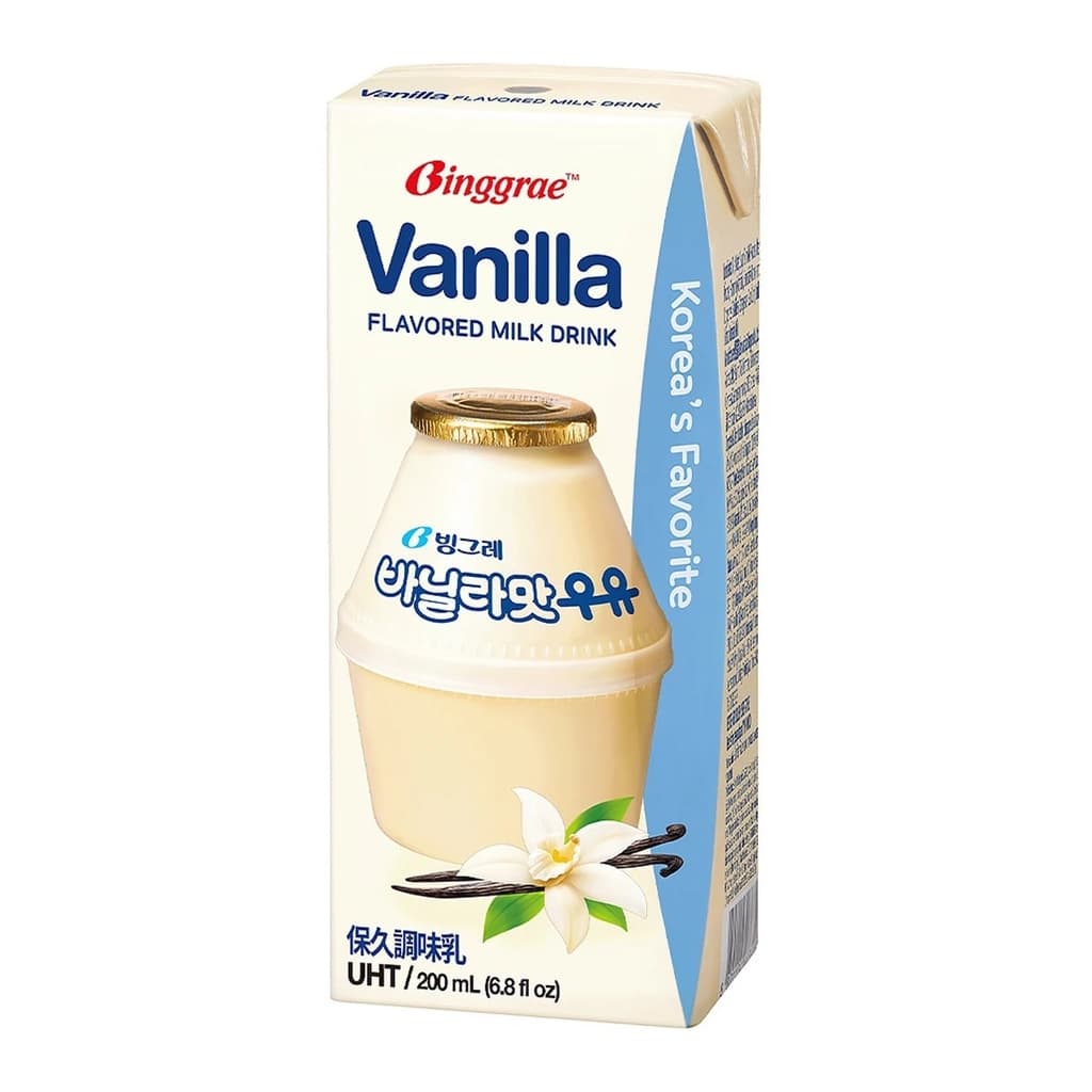 Binggrae Vanilla Milk Drink 200MlLPack6