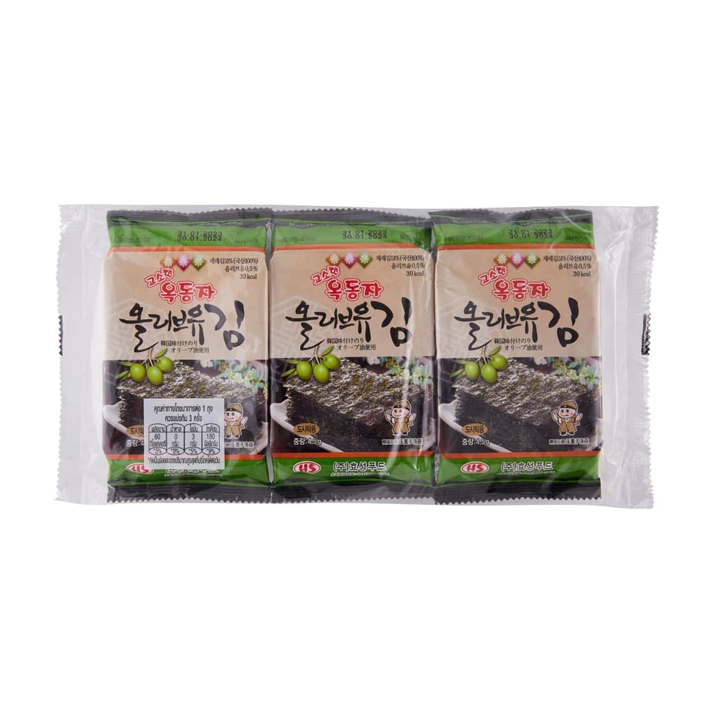 Ock Dong Ja Olive Oil Seaweed 4.5G.