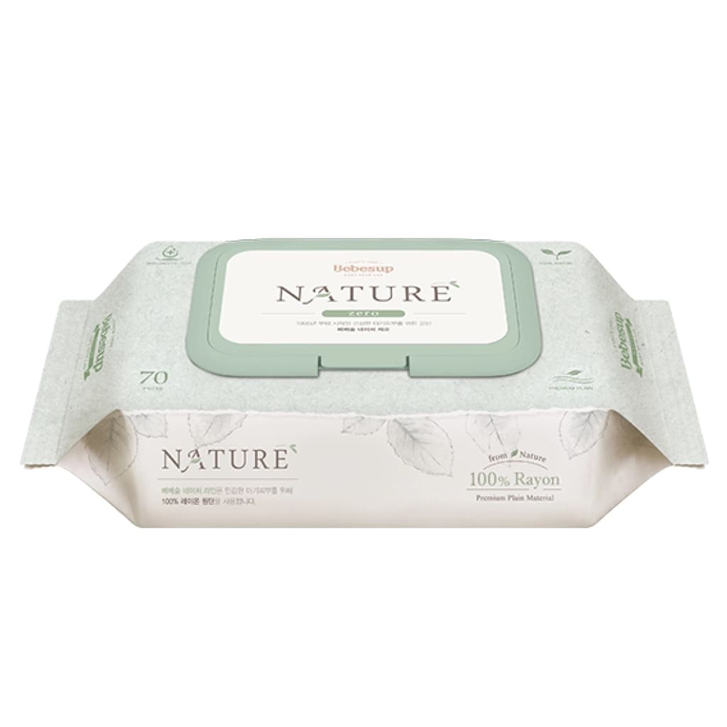 เบเบ้ซุป เนเจอร์ทิชชู่เปียก ซีโร่ 70'S