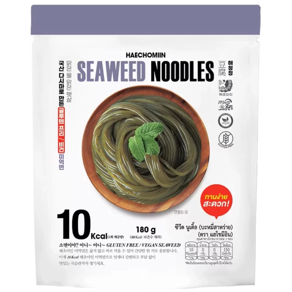 Haechomiin Seaweed Noodles 180g.