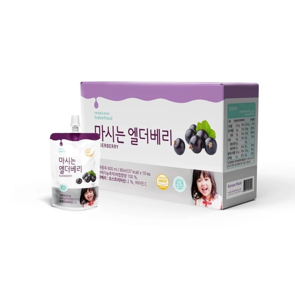 BebeFood Elderberry 80ml.