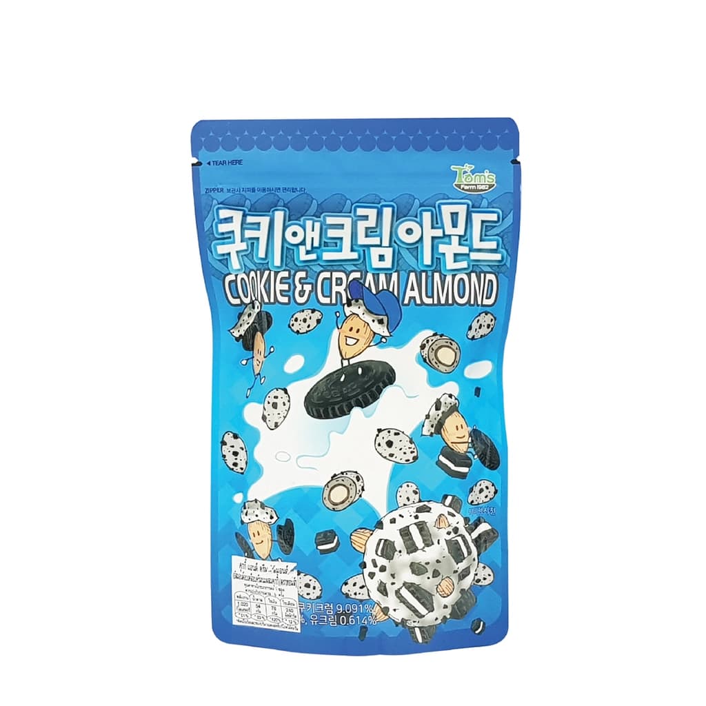 HBAF Cookie and Cream Almonds 190G.