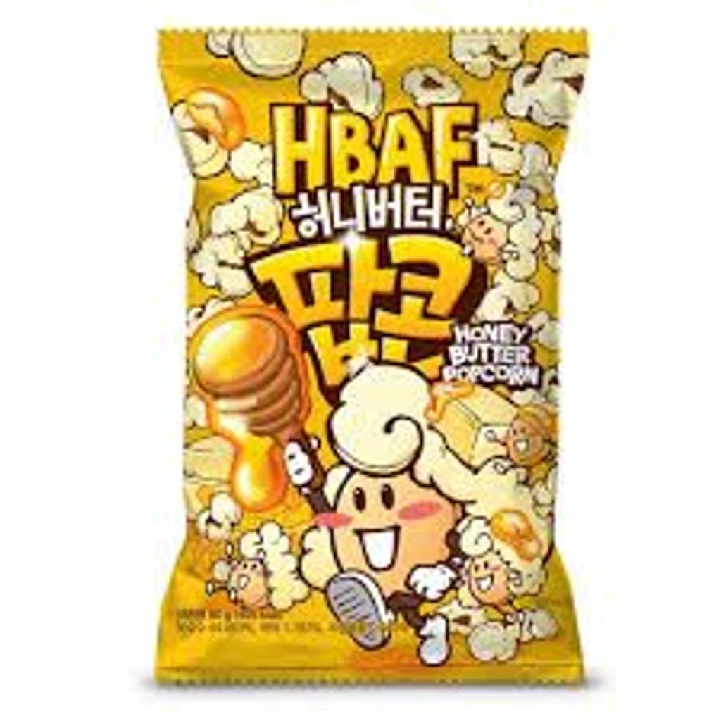 Hbaf Honey Butter Popcorn 80G.