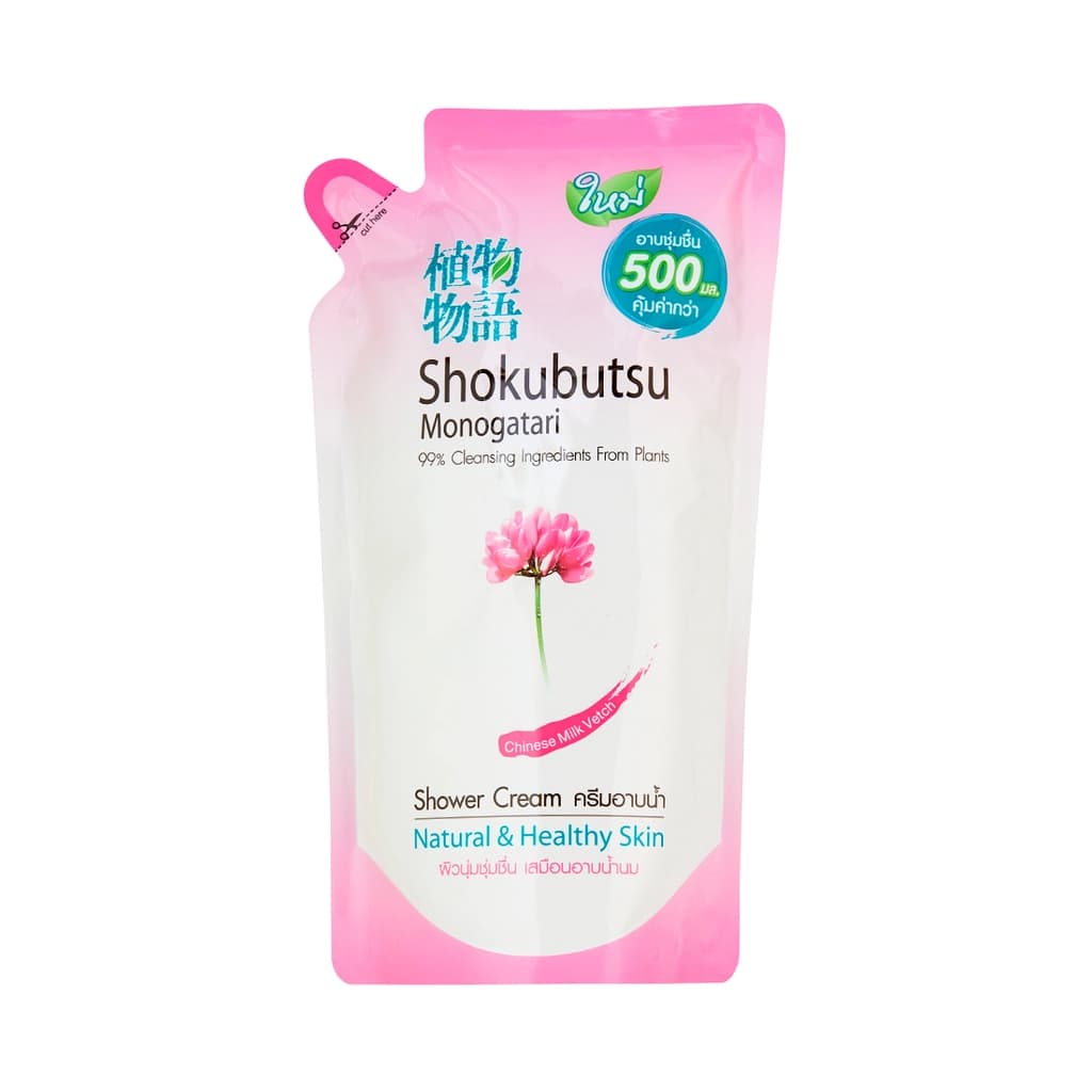 โชกุบุสซึ ครีมอาบน้ำไชนีสมิลก์เวทช์ 500มล. 