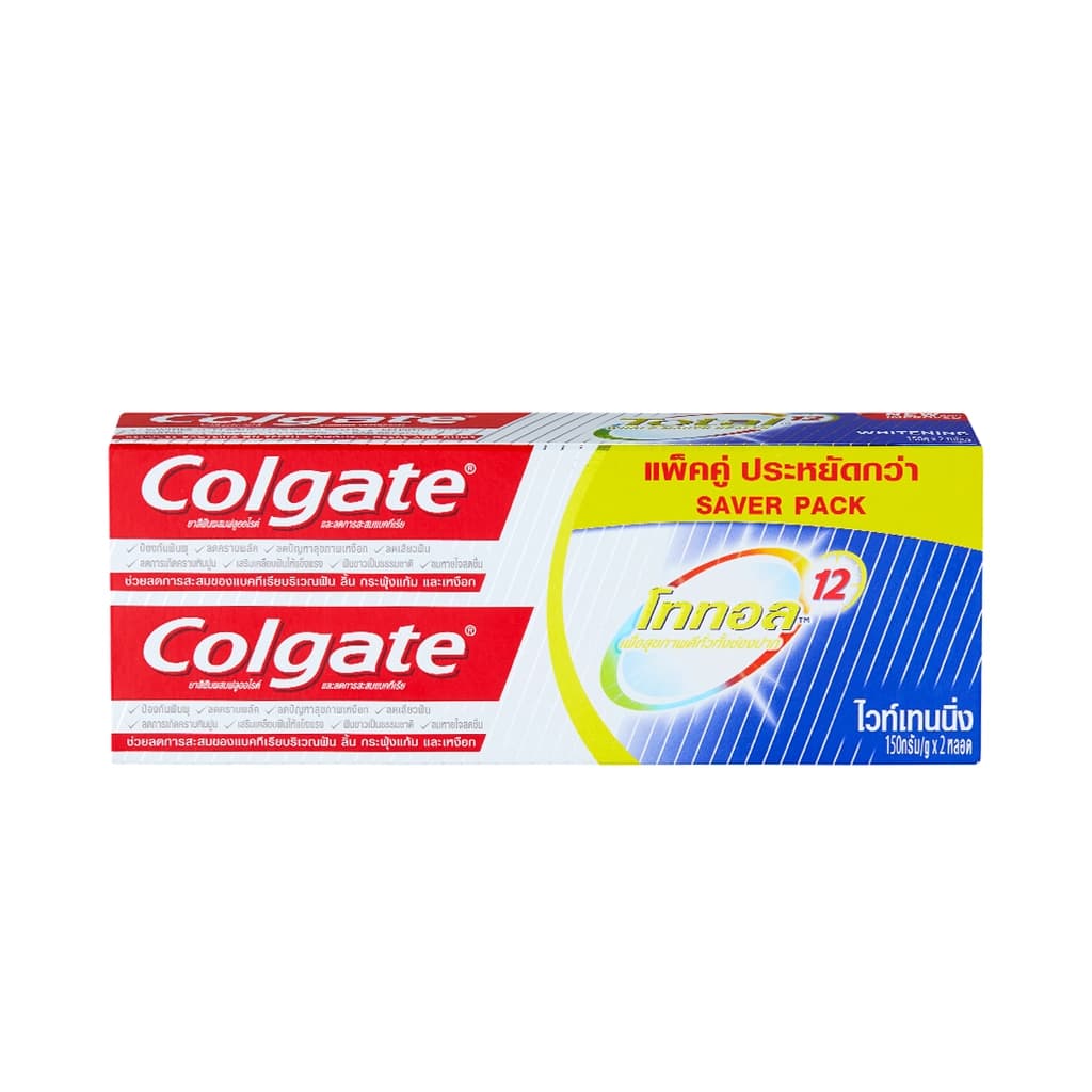 Colgate Total Professional Whitening Toothpaste 150G. Pack 2
