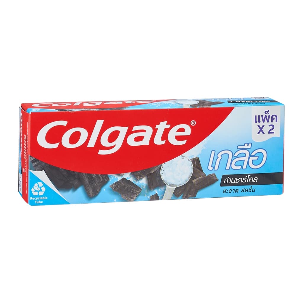 Colgate Salt Charcoal Toothpaste 150G. Pack 2