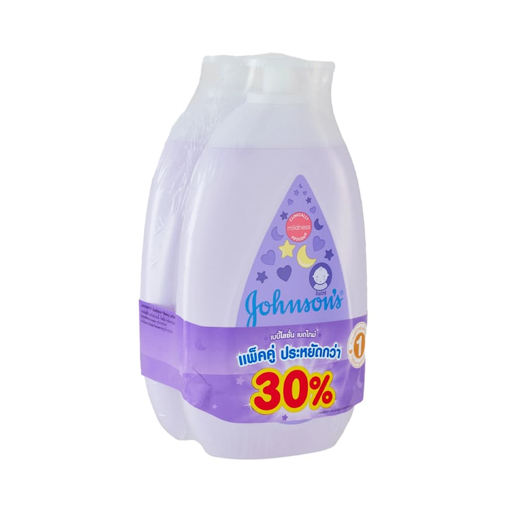 JB Bedtime Lotion 500ml Twinpack