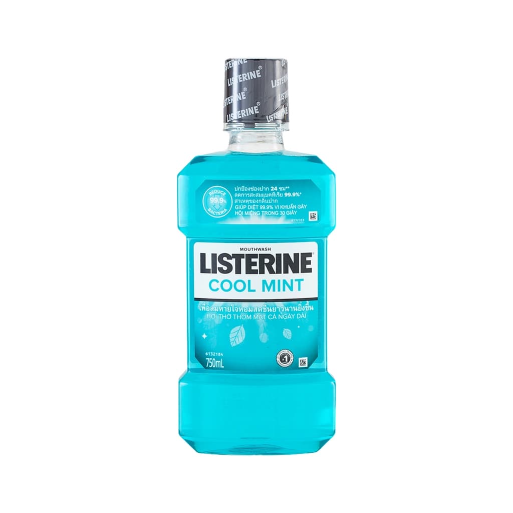 Listerine Mouthwash Coolmint 750ML.