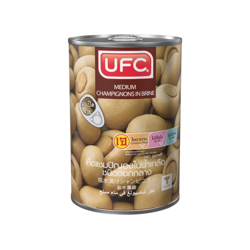 UFC Champignon Mushroom in Brine 425G.