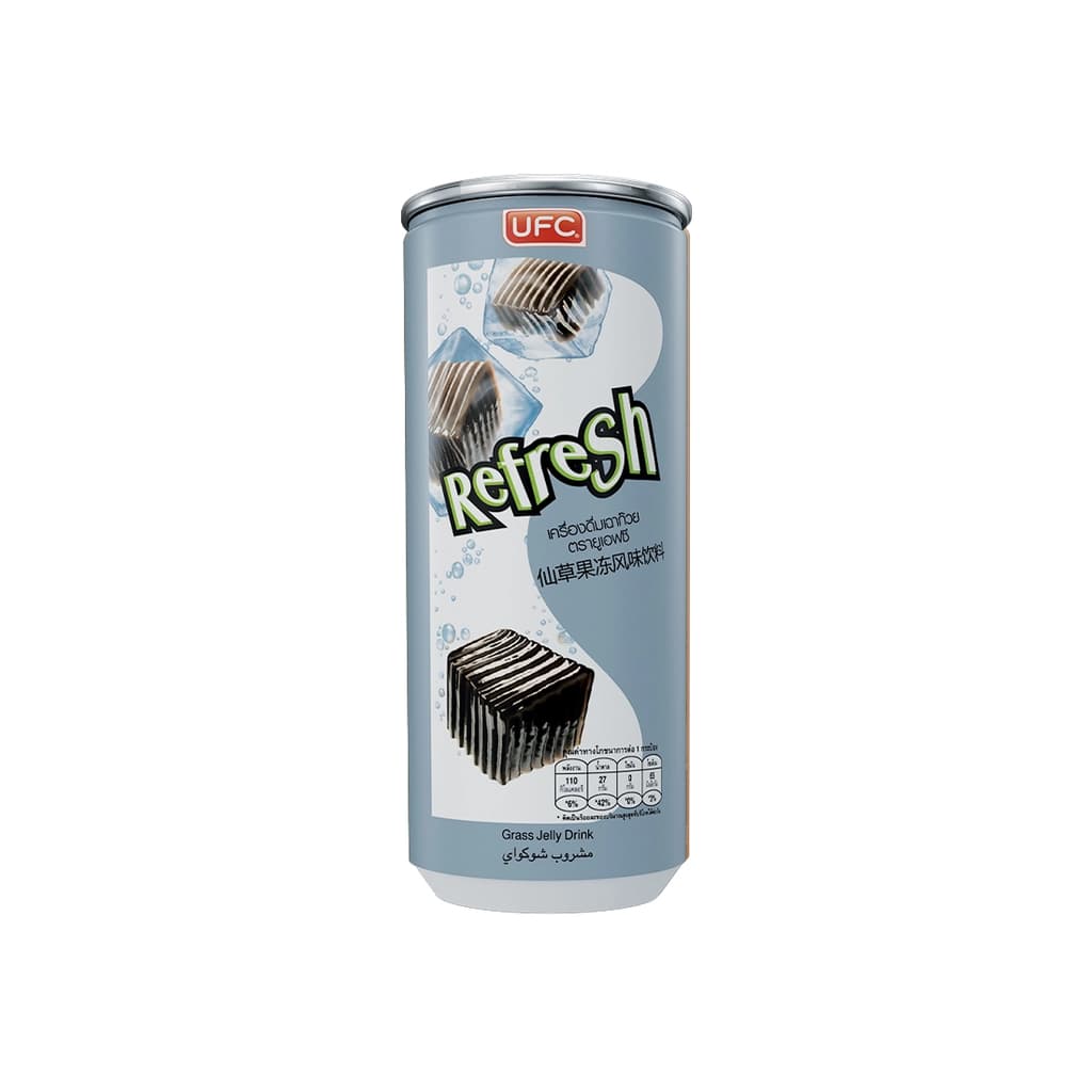 UFC Refresh Grass Jelly Drink 8 OZ
