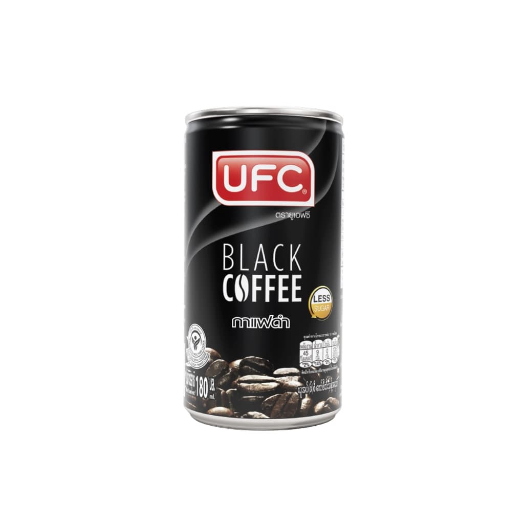 ยูเอฟซี กาแฟดำ 180มล.