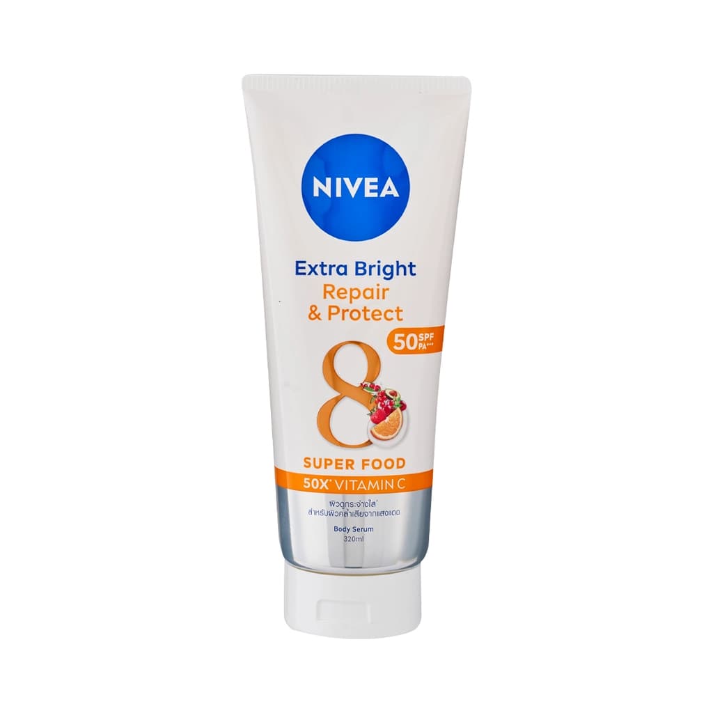 นีเวีย เอ็กซ์ตร้าไวท์โลชั่นบำรุงผิวรีแพร์แอนด์โพรเทคเซรั่มSPF50 320มล.
