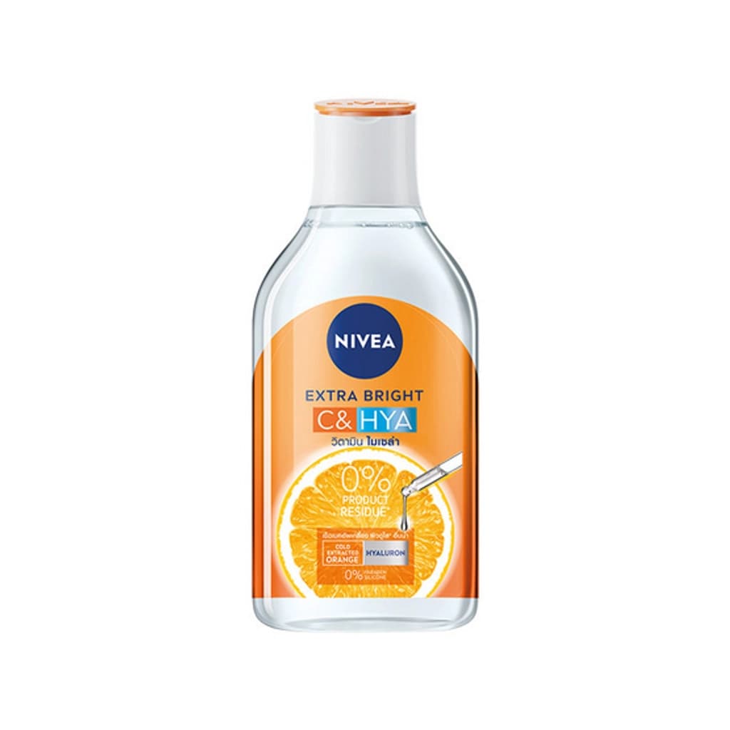 NIVEA Extra Bright C & HYA Vitamin Micellar Water 400 ml.