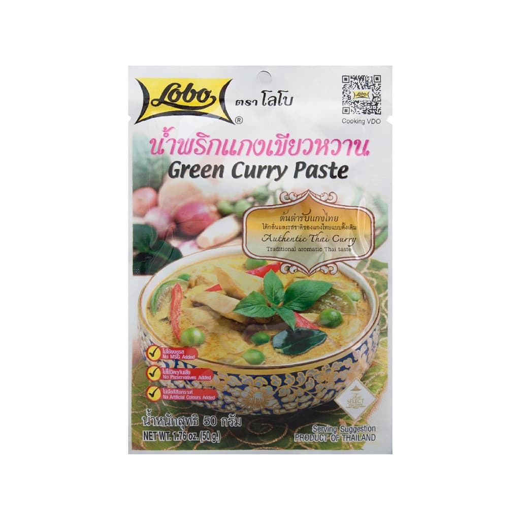 Lobo Green Curry Paste 50G.