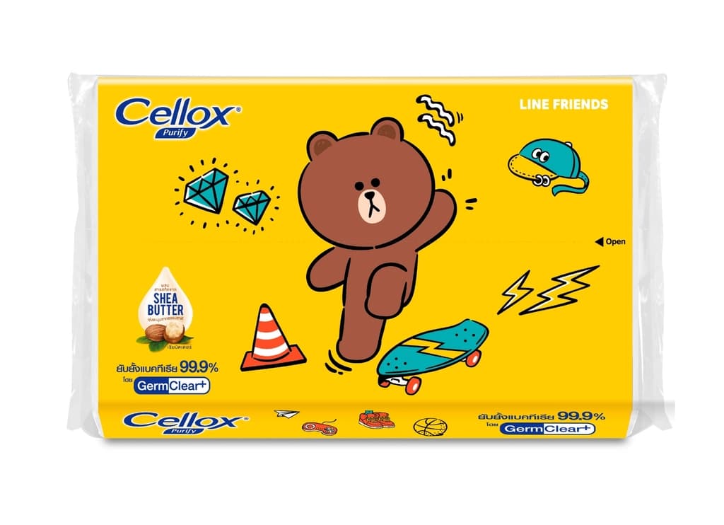 Cellox  Mini Pack Line Friend 50Sheets